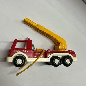 1988 Vintage Fisher Price FIRE TRUCK